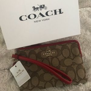 NWT Coach Wristlet